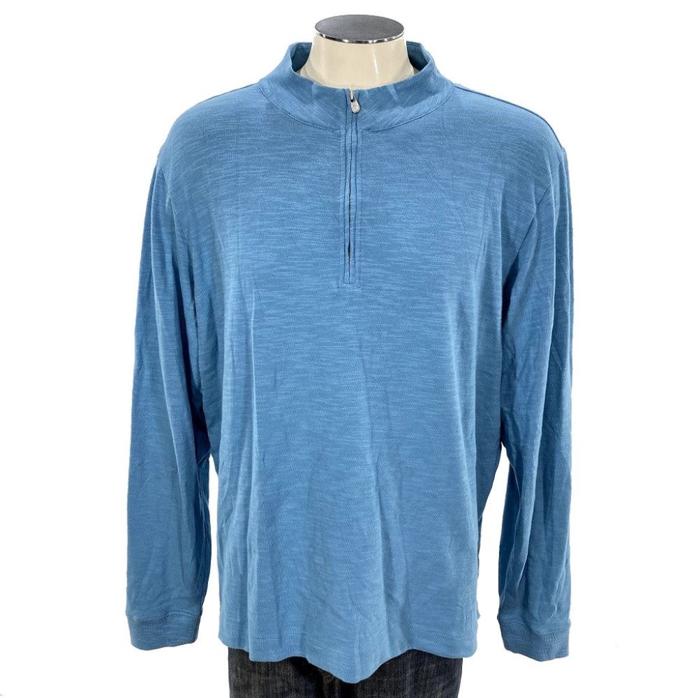 Peter Millar Seaside 1/4 Zip Sweater XL Pullover - Picture 2 of 7